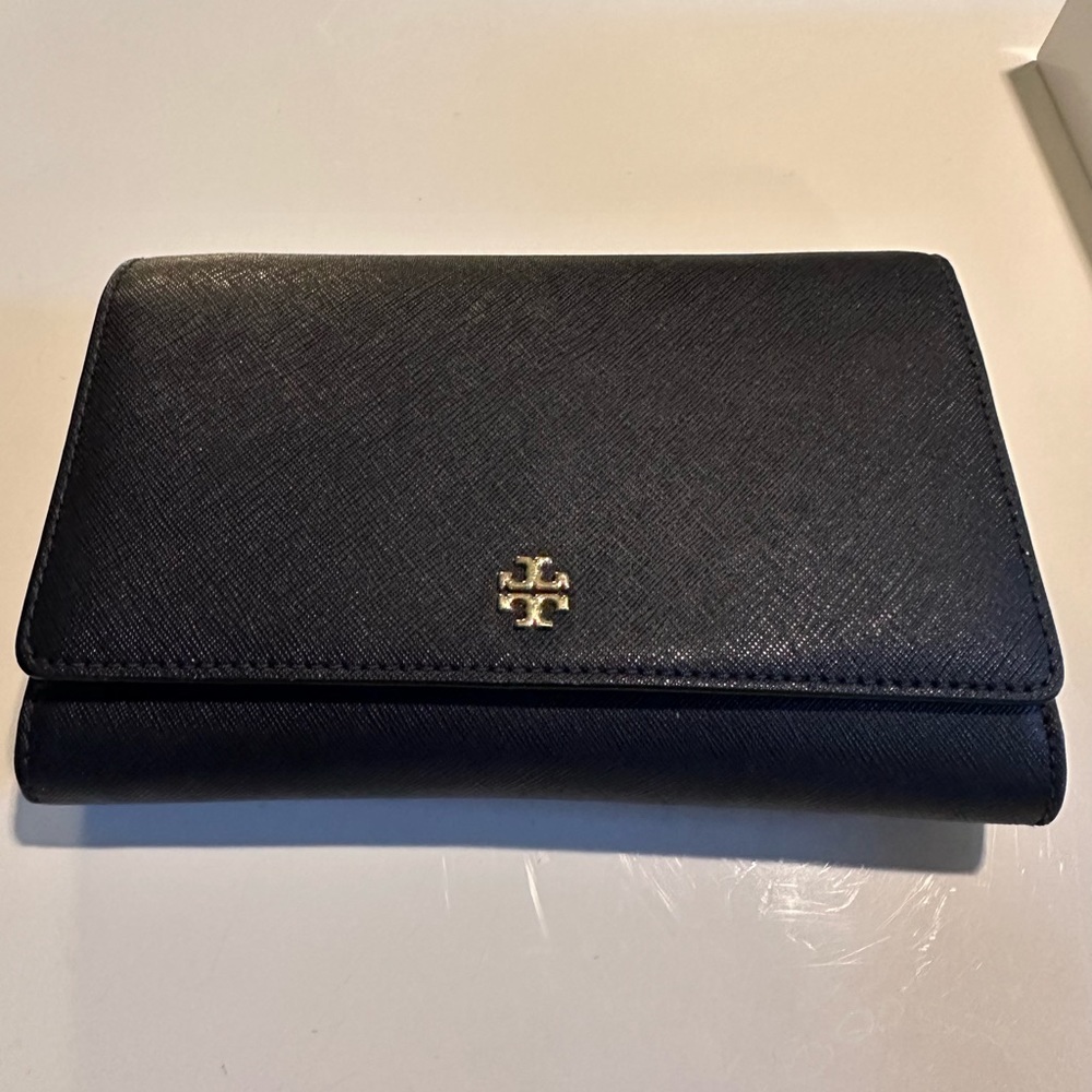 Tory Burch leather crossbody pouch